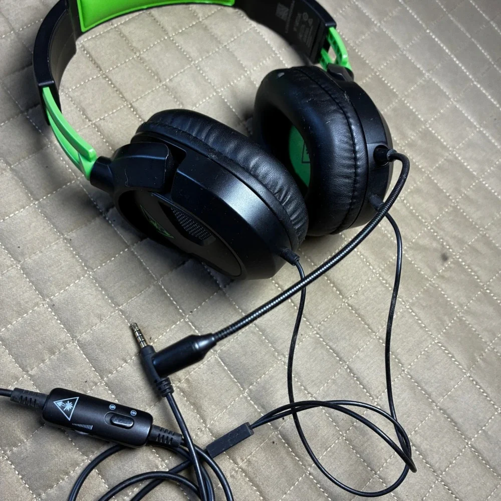 Turtle Beach Ear Force Recon 50X Gaming Headset Xbox PlayStation PC Green Black